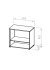 Komoda GAMA 2D Grand – buk