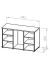 Komoda GAMA 3D Grand – buk